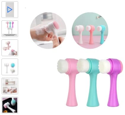 kit3 massageador facial limpeza ultra.webp