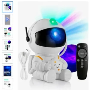 Luminária Astronauta Projetor Led.