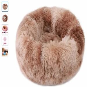 Close-up de alta resolução do produto Caminha Pet Cama Nuvem Pelúcia Gato Cachorro Tamanho M em ambiente de uso real.