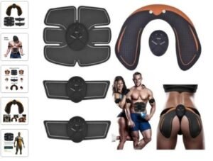 Foto do produto Kit De Cintos Estimulador Abdominais, original comprado nas promoções do Achadinhos da Zu