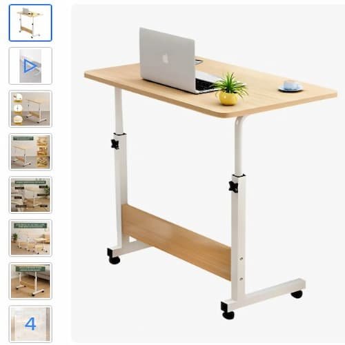 imagem da Mesa Lateral para Sofá Dobrável em Madeira e Aço Apoie Seu Café. Original - Review e Guia 2026